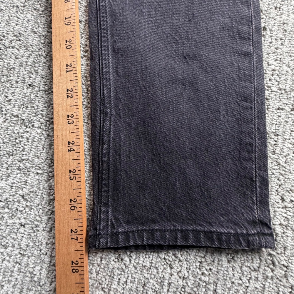 Abercrombie & Fitch Jeans Women 28 Short Black Curve Love High Rise Mom Denim - Picture 6 of 7
